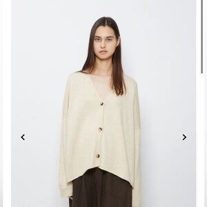 Lauren Manoogian Vent Cardigan Sweater
